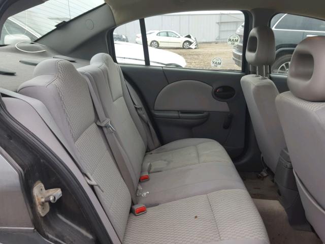 1G8AZ55F37Z132805 - 2007 SATURN ION LEVEL GRAY photo 6
