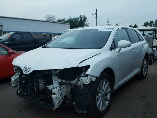 4T3ZE11A19U012110 - 2009 TOYOTA VENZA BASE WHITE photo 2