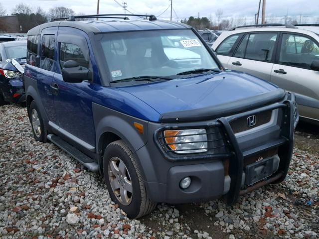 5J6YH28544L005093 - 2004 HONDA ELEMENT EX BLUE photo 1