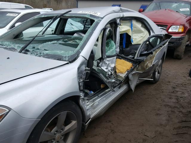1G1ZC5E1XBF222504 - 2011 CHEVROLET MALIBU 1LT 银色 照片 10