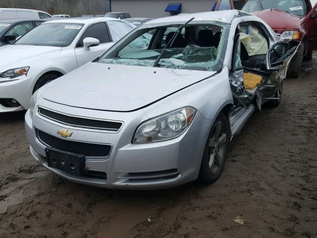 1G1ZC5E1XBF222504 - 2011 CHEVROLET MALIBU 1LT 银色 照片 2