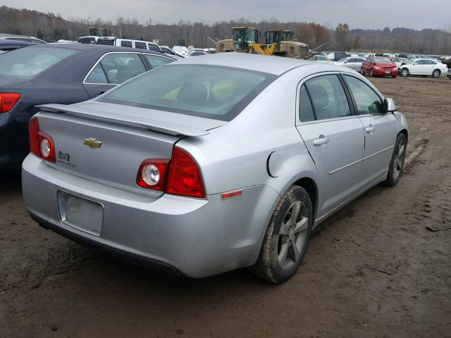 1G1ZC5E1XBF222504 - 2011 CHEVROLET MALIBU 1LT 银色 照片 4