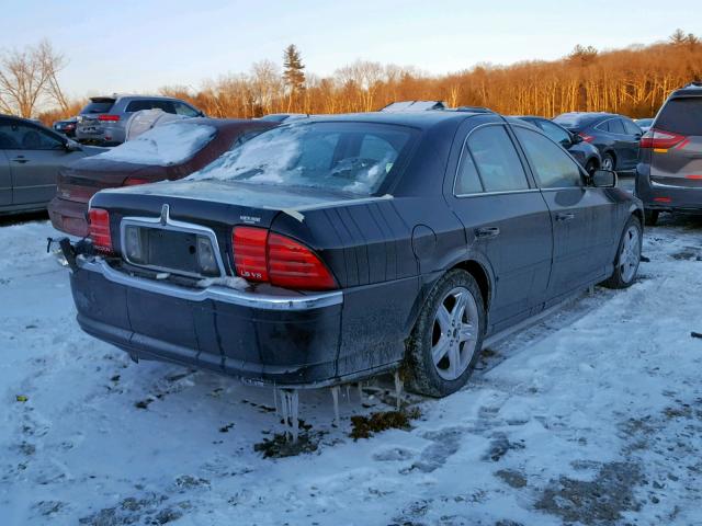1LNHM87A92Y643807 - 2002 LINCOLN LS BLACK photo 4
