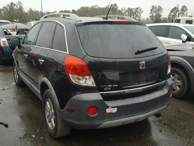 3GSCL33P38S724935 - 2008 SATURN VUE XE BLACK photo 3