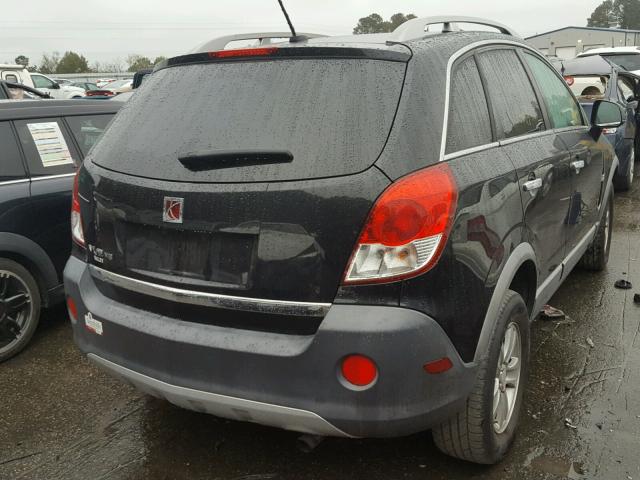 3GSCL33P38S724935 - 2008 SATURN VUE XE BLACK photo 4