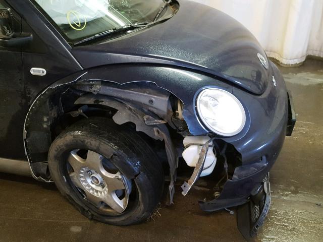 3VWCA21C2YM493328 - 2000 VOLKSWAGEN NEW BEETLE BLUE photo 9