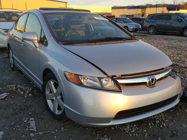 1HGFA16958L085934 - 2008 HONDA CIVIC EXL SILVER photo 1