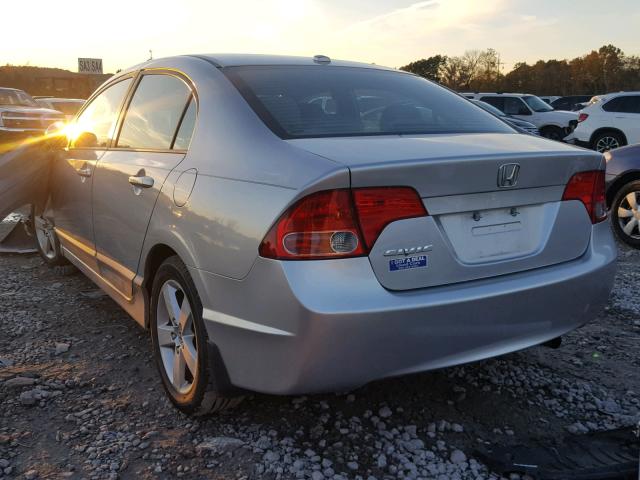 1HGFA16958L085934 - 2008 HONDA CIVIC EXL SILVER photo 3