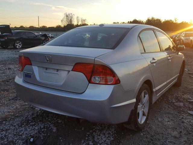 1HGFA16958L085934 - 2008 HONDA CIVIC EXL SILVER photo 4