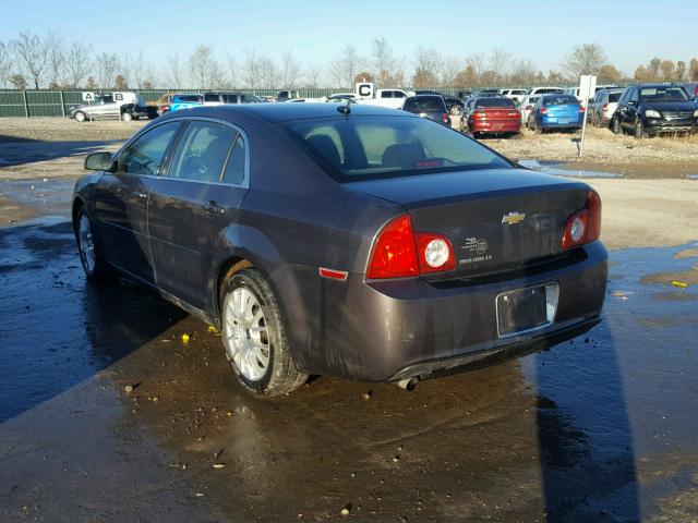 1G1ZC5EB5A4131868 - 2010 CHEVROLET MALIBU 1LT GRAY photo 3