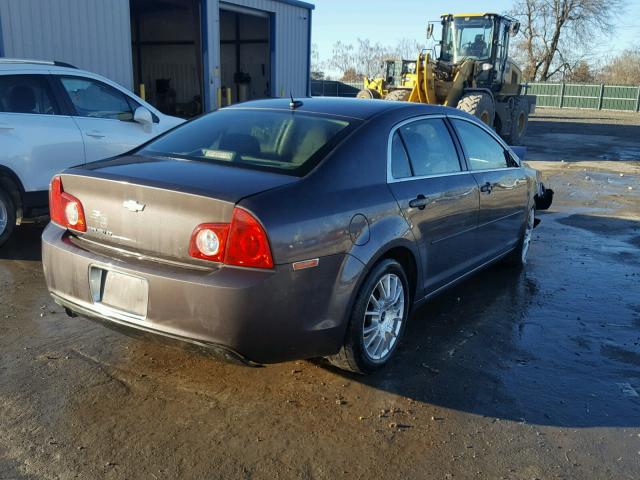 1G1ZC5EB5A4131868 - 2010 CHEVROLET MALIBU 1LT GRAY photo 4