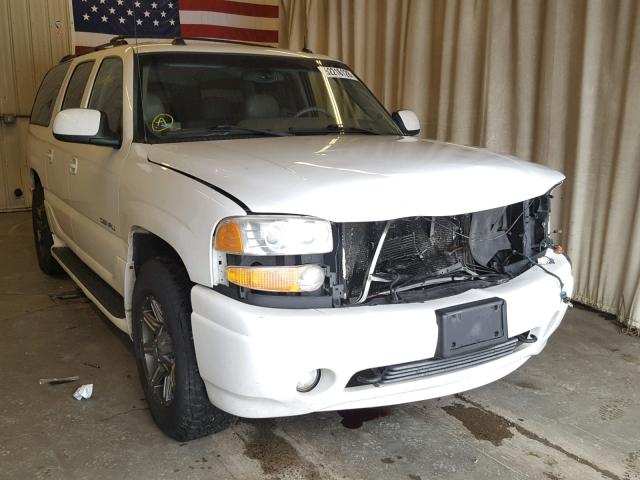 1GKFK66U65J245764 - 2005 GMC YUKON XL D WHITE photo 1