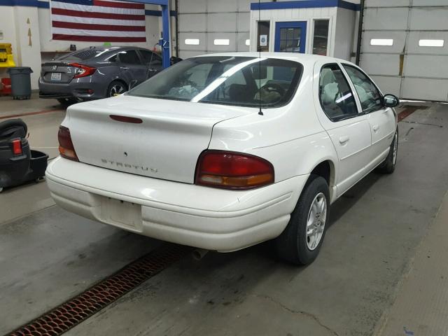 1B3EJ46XXXN587305 - 1999 DODGE STRATUS WHITE photo 4