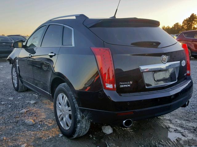 3GYFNAE39CS635052 - 2012 CADILLAC SRX LUXURY BLACK photo 3