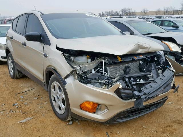 1FMCU0F72JUC34796 - 2018 FORD ESCAPE S GOLD photo 1