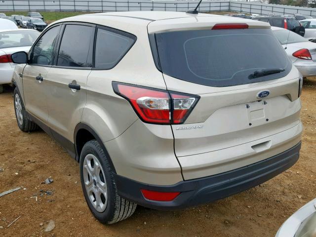 1FMCU0F72JUC34796 - 2018 FORD ESCAPE S GOLD photo 3