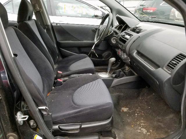 JHMGD38677S041915 - 2007 HONDA FIT S 黑色 照片 5