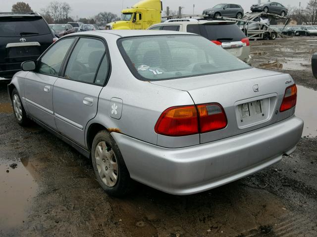 2HGEJ6610YH599058 - 2000 HONDA CIVIC BASE SILVER photo 3