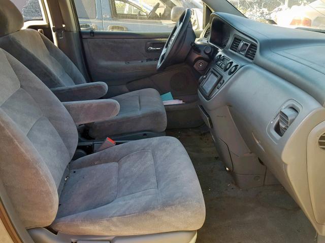 2HKRL18632H504528 - 2002 HONDA ODYSSEY EX GRAY photo 5