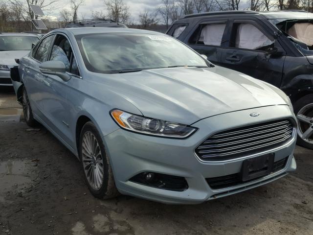 3FA6P0RU9DR367373 - 2013 FORD FUSION TIT BLUE photo 1