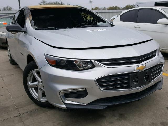 1G1ZB5ST2HF259886 - 2017 CHEVROLET MALIBU LS SILVER photo 1