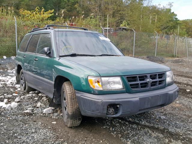 JF1SF6359XH732775 - 1999 SUBARU FORESTER L GREEN photo 1