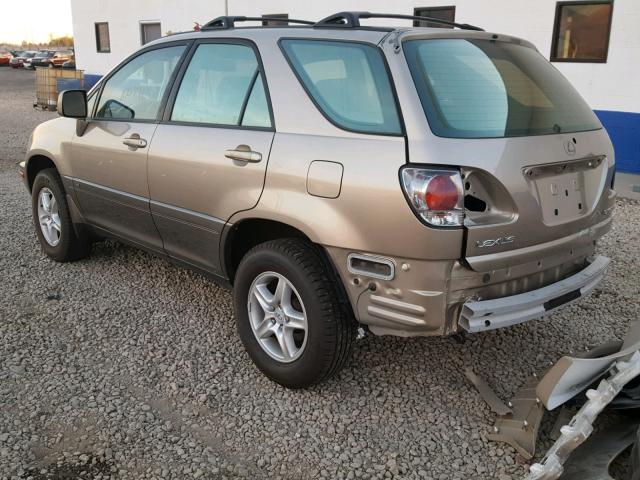 JTJHF10U710226786 - 2001 LEXUS RX 300 TAN photo 3