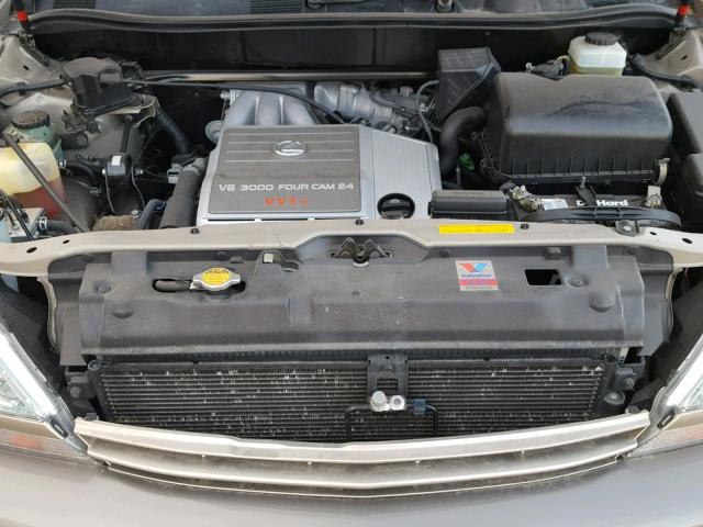 JTJHF10U710226786 - 2001 LEXUS RX 300 TAN photo 7