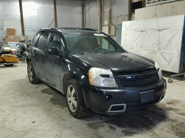 2CNDL037X86076602 - 2008 CHEVROLET EQUINOX SP BLACK photo 1