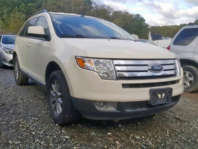 2FMDK38C77BB68511 - 2007 FORD EDGE SEL WHITE photo 1