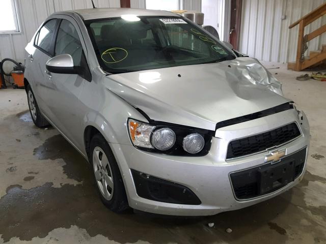 1G1JA5SHXE4235578 - 2014 CHEVROLET SONIC LS 银色 照片 1
