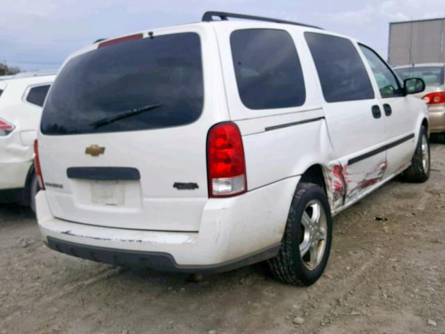 1GNDV23198D147481 - 2008 CHEVROLET UPLANDER L WHITE photo 4