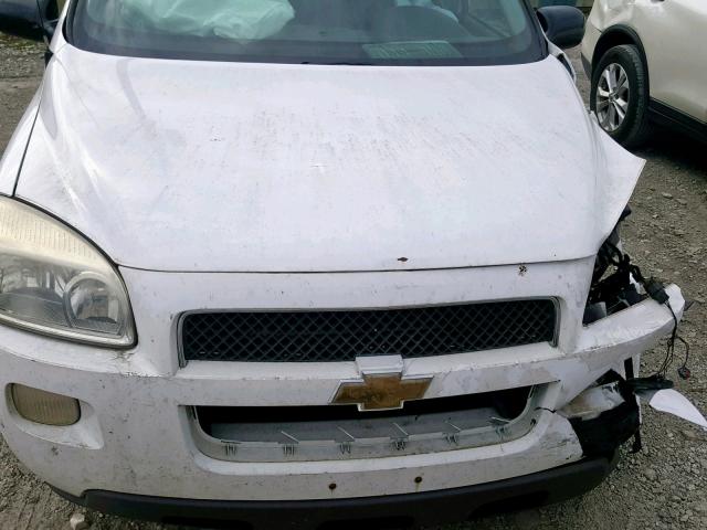 1GNDV23198D147481 - 2008 CHEVROLET UPLANDER L WHITE photo 7