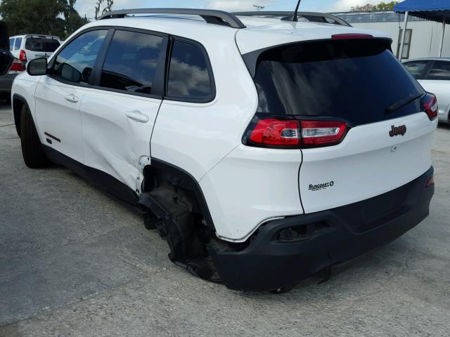 1C4PJLCS4GW281043 - 2016 JEEP CHEROKEE L WHITE photo 3