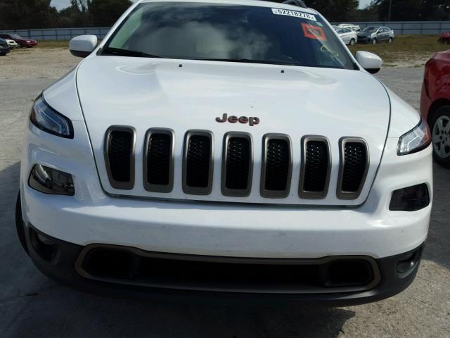 1C4PJLCS4GW281043 - 2016 JEEP CHEROKEE L WHITE photo 9