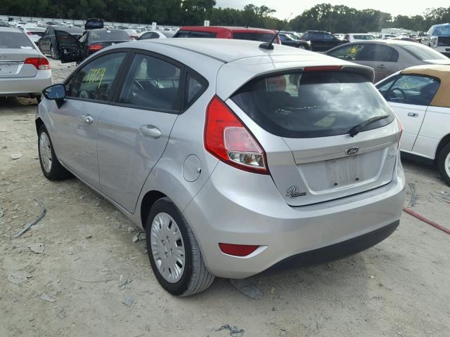 3FADP4TJ3HM123282 - 2017 FORD FIESTA S SILVER photo 3