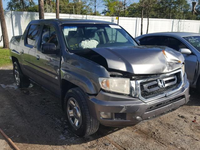 2HJYK16219H501561 - 2009 HONDA RIDGELINE GRAY photo 1