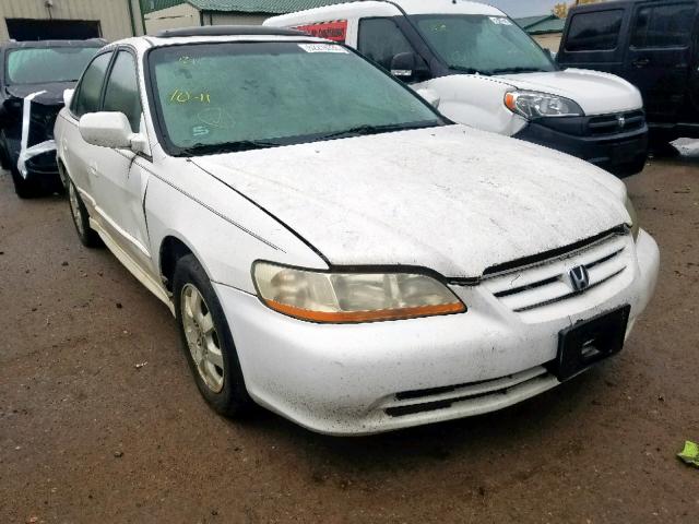 1HGCG56661A012491 - 2001 HONDA ACCORD EX WHITE photo 1