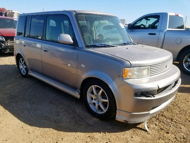 JTLKT324854027257 - 2005 TOYOTA SCION XB ნაცრისფერი ფოტო 1