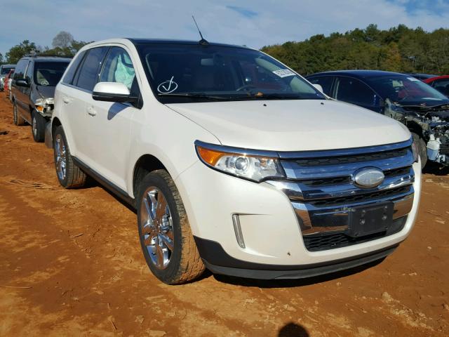 2FMDK4KC0CBA95720 - 2012 FORD EDGE LIMIT WHITE photo 1