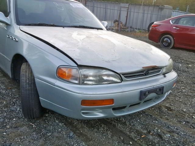 JT2SK13E8S0313499 - 1995 TOYOTA CAMRY XLE BLUE photo 9