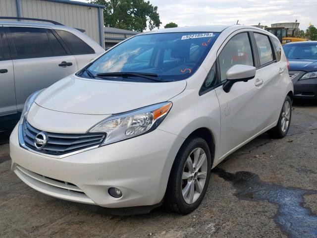 3N1CE2CP9FL432927 - 2015 NISSAN VERSA NOTE WHITE photo 2