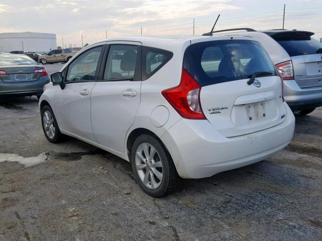 3N1CE2CP9FL432927 - 2015 NISSAN VERSA NOTE WHITE photo 3