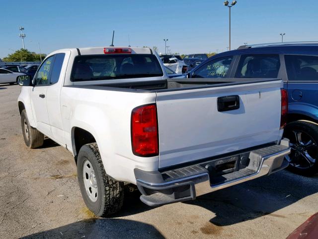 1GCHSAEA7F1188605 - 2015 CHEVROLET COLORADO WHITE photo 3