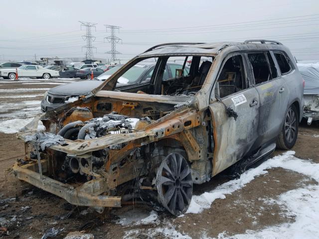 4JGDF7CE6EA331498 - 2014 MERCEDES-BENZ GL 450 4MA BURN photo 2