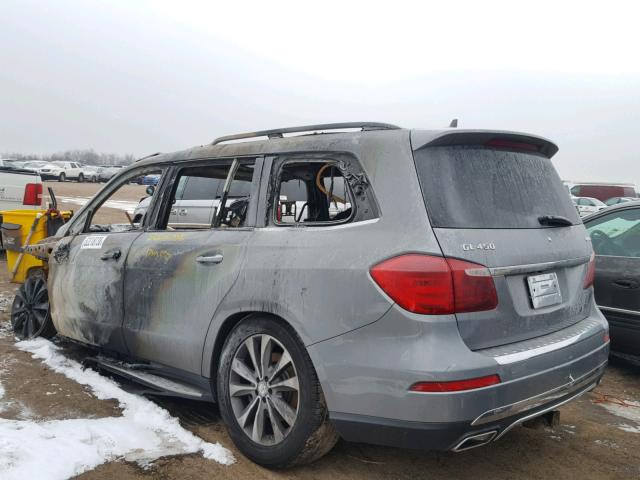 4JGDF7CE6EA331498 - 2014 MERCEDES-BENZ GL 450 4MA BURN photo 3