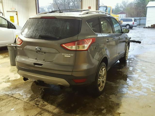 1FMCU9J96DUA57199 - 2013 FORD ESCAPE TIT GRAY photo 4