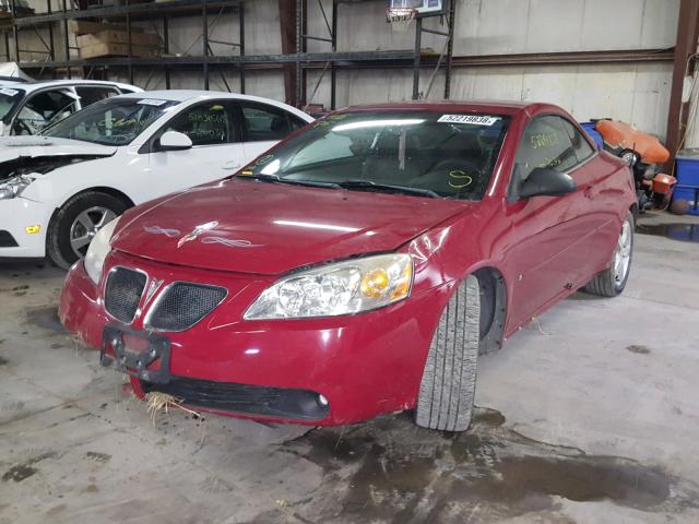 1G2ZM351X64279493 - 2006 PONTIAC G6 GTP RED photo 2