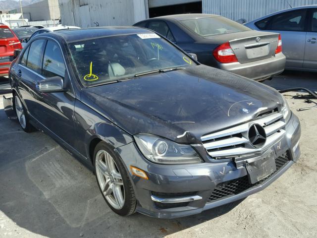 WDDGF4HBXDR246300 - 2013 MERCEDES-BENZ C 250 GRAY photo 1