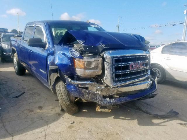 3GTP1UEC0EG115464 - 2014 GMC SIERRA C15 BLUE photo 1